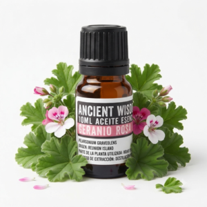 Óleo Essencial de Gerânio 10 ou 50 ml – Diminua ansiedade, stresse e insónias