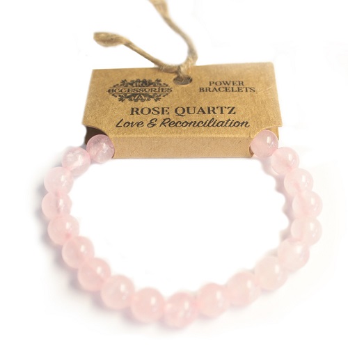 Pulseira de Energia - Quartzo Rosa