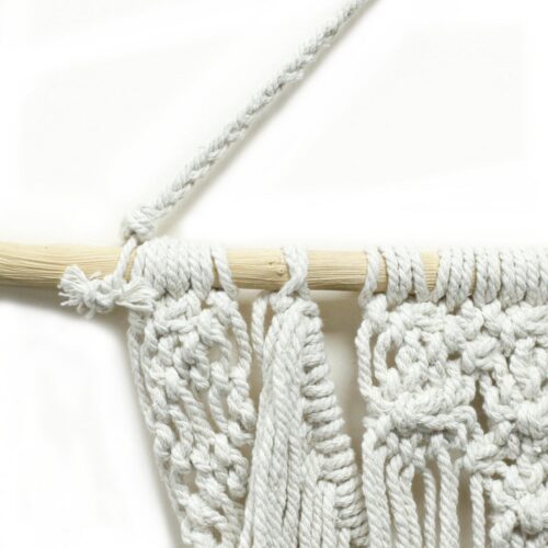 Macramé para decoração - Benção 5