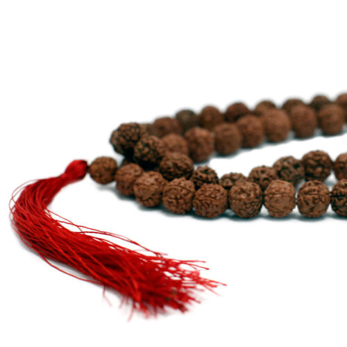 108 Rudraksha Japamala castanho 1