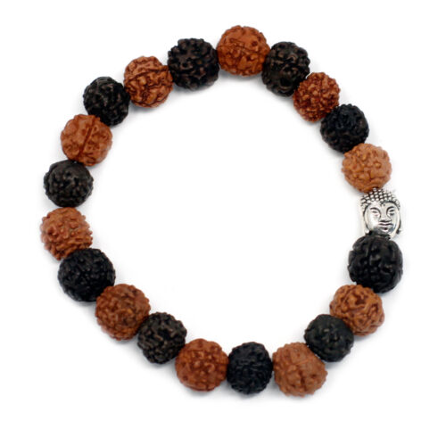 Pulseira Rudraksha Buda - 2 cores