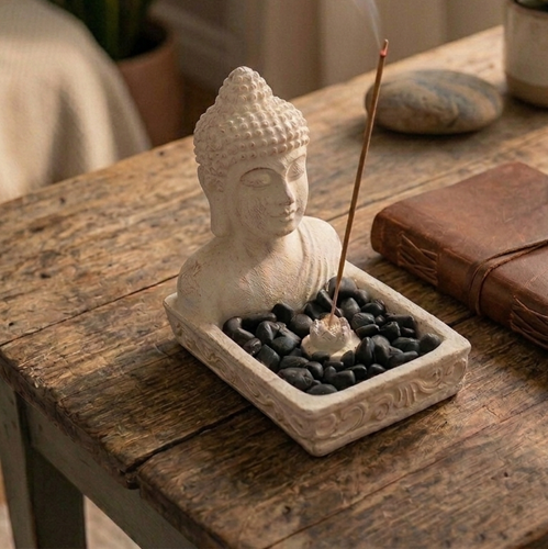 Base para incenso buda - 12 x 10 x 15 cm