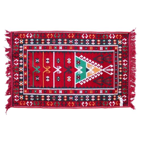 Tapete Kilim 125x80 cm - Vermelho