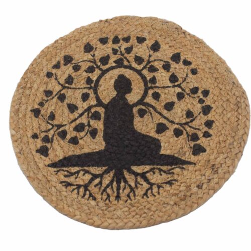 Individual natural - Árvore Bodhi com buda