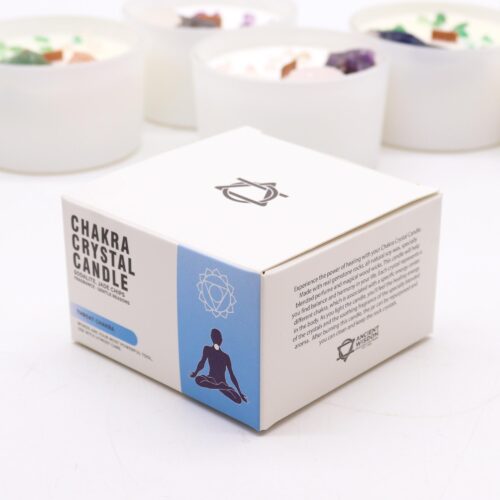 Velas perfumadas - Chakra da Garganta