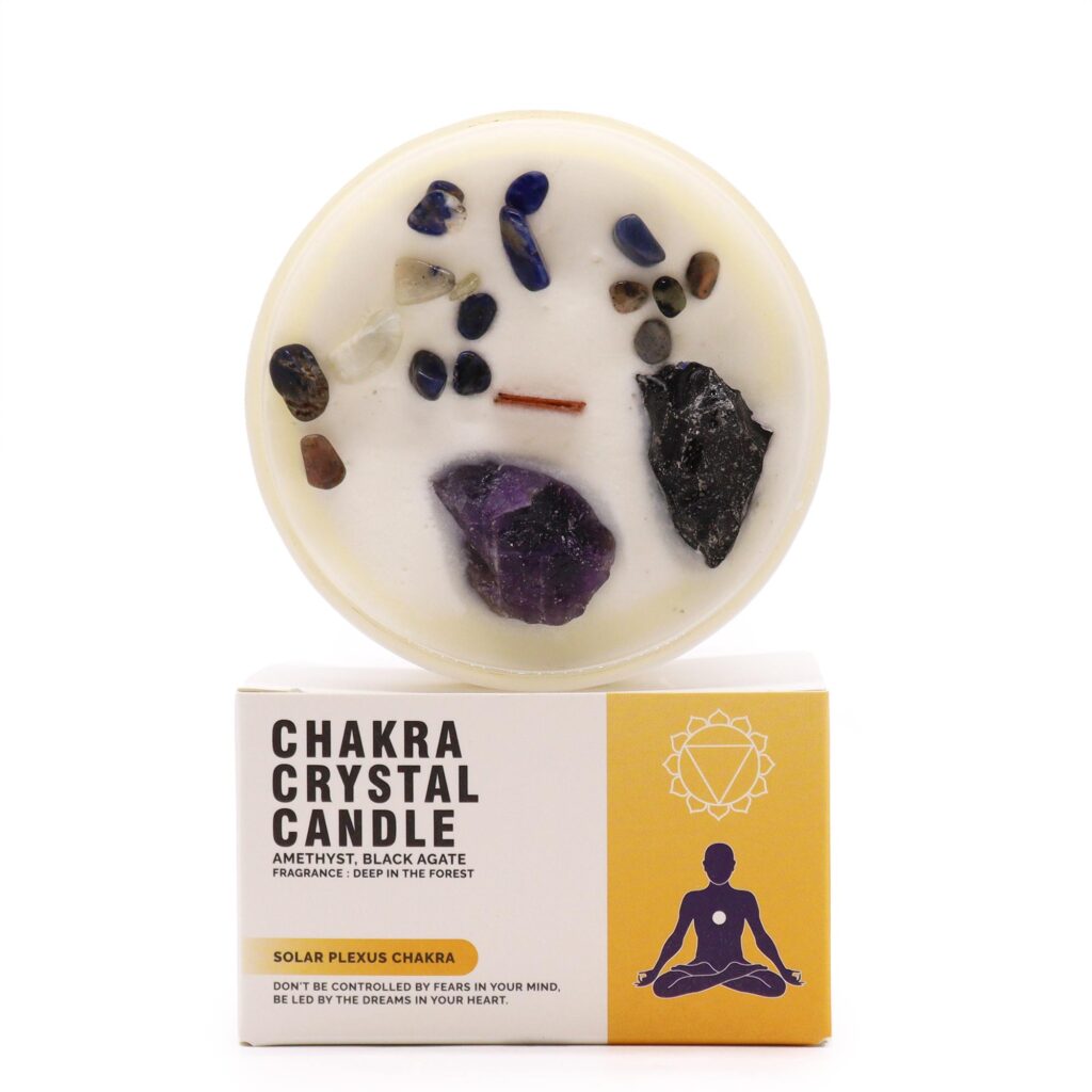 Velas perfumadas - Chakra do Plexo Solar